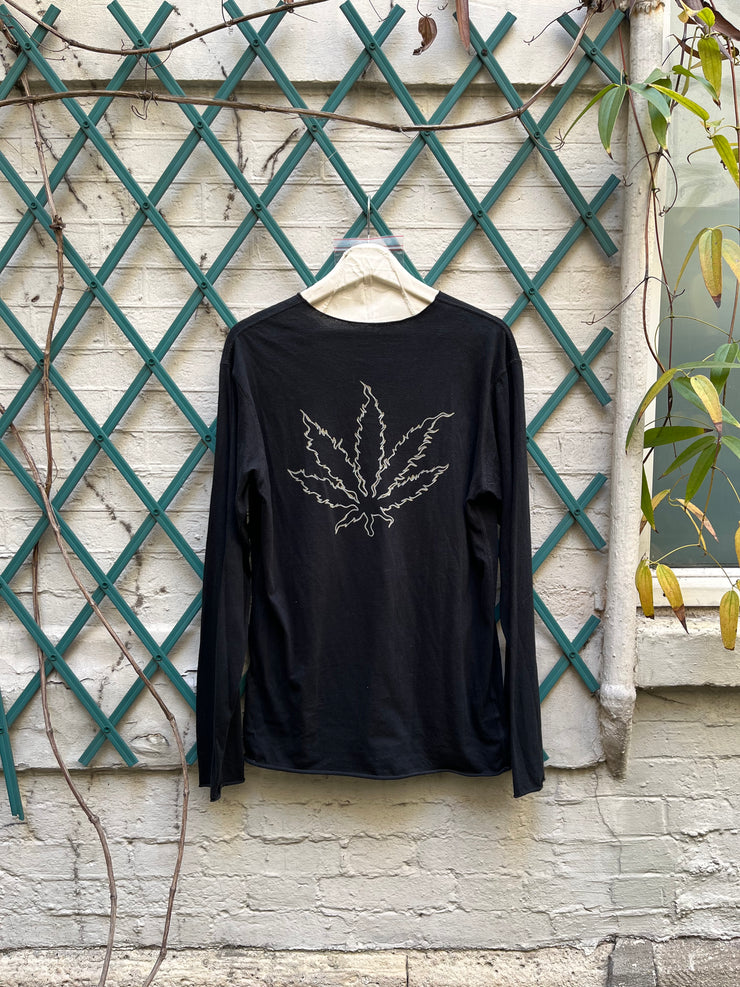 (New Arrival) LUCIEN PELLAT-FINET - Leaf cotton longsleeve