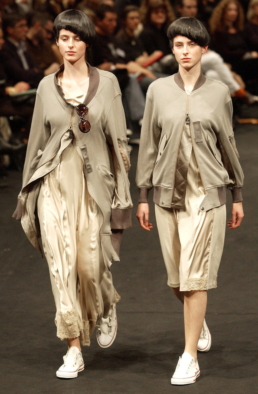 UNDERCOVER - SS04 « Languid » Cotton bomber jacket with