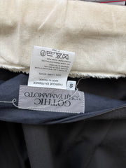 (New Arrival) YOHJI YAMAMOTO GOTHIC - 90’s wool skirt with buttoned front panel