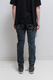 RICK OWENS DRKSHDW - Dirty blue Detroit cut denim (2010's)