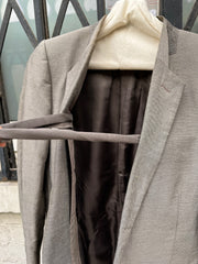(New Arrival) RICK OWENS - SS11 Tailored jacket with padded shoulders and inner straps
