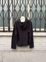 (New Arrival) KAPITAL - Boxy cotton hoodie with chest pocket