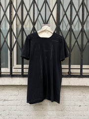 (New Arrival) RICK OWENS DRKSHDW - Cotton tee with front print