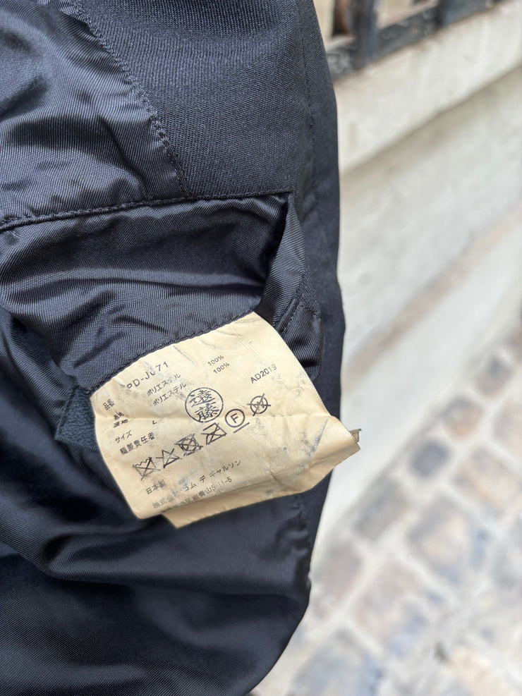 (New Arrival) COMME DES GARCONS HOMME PLUS - FW19 Long poly coat with integrated gloves
