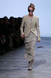 RICK OWENS - SS12 « NASKA » Mega tongue suede high boots (runway)