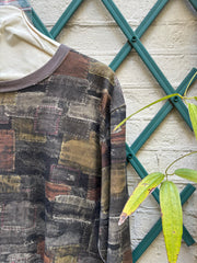 (New Arrival) BLACKMEANS - Boro print longsleeves