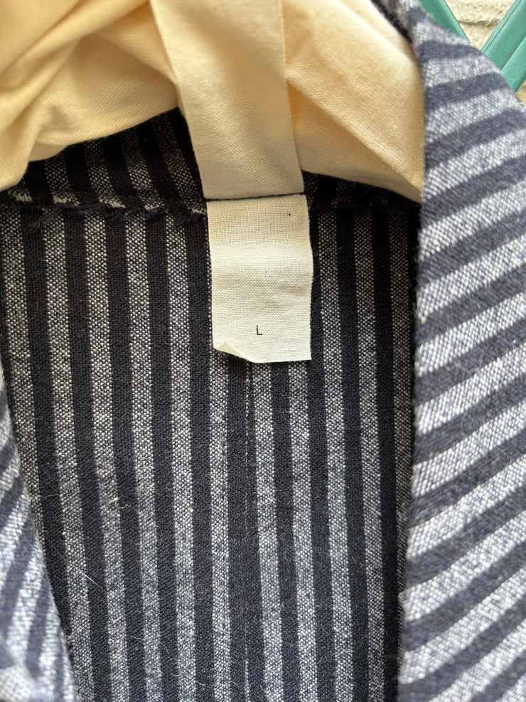 (New Arrival) DAMIR DOMA - FW17 Striped wool kimono coat