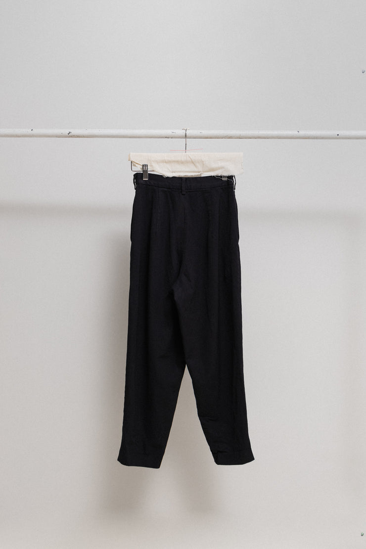 YOHJI YAMAMOTO - Tapered wool pants (1980&