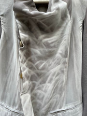 (New Arrival) RICK OWENS - SS10 « RELEASE » Silk patterned jacket