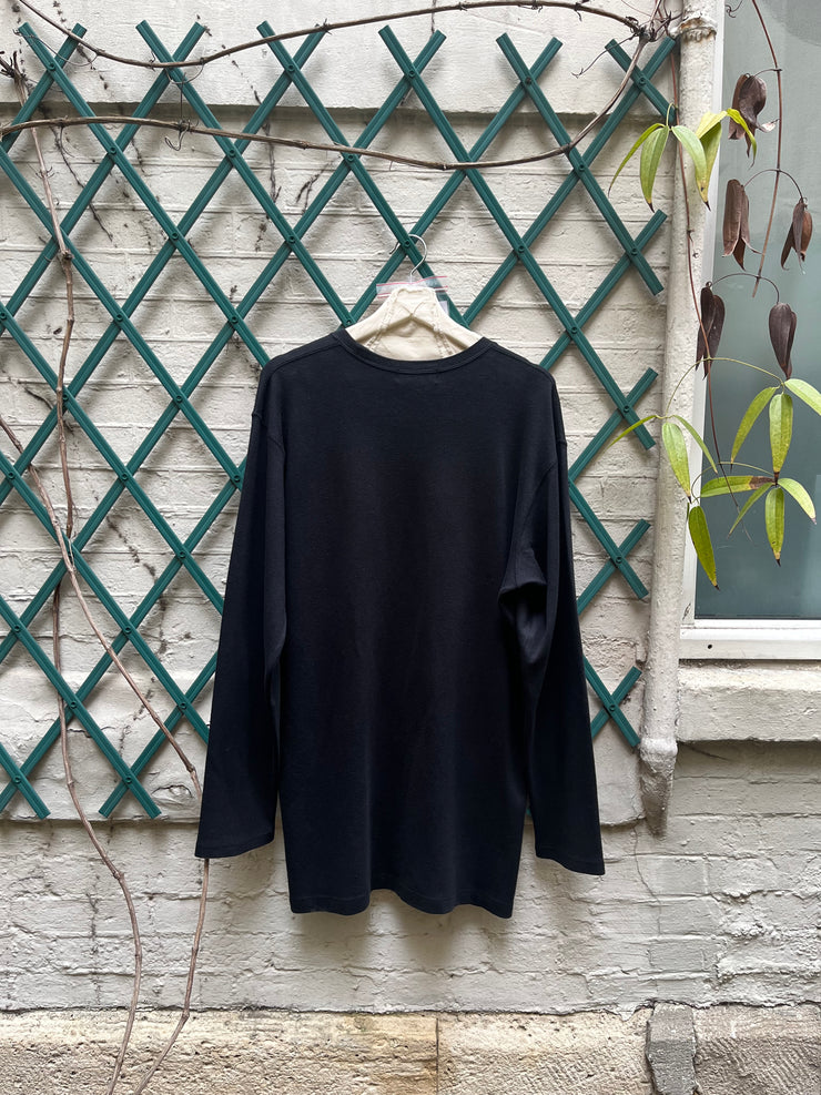 (New Arrival) YOHJI YAMAMOTO POUR HOMME - 90’s Large cotton sweater