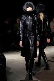 JUNYA WATANABE - FW07 Wool biker coat with zipper details (runway)