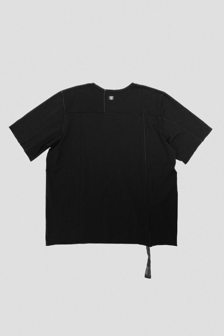 ISAAC SELLAM - Cotton t-shirt with signature stitching