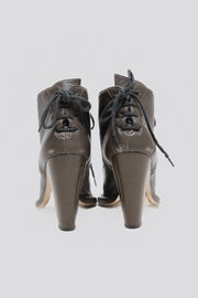 A.F VANDEVORST - Leather shoes with back lacing