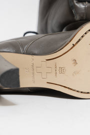 A.F VANDEVORST - Leather shoes with back lacing