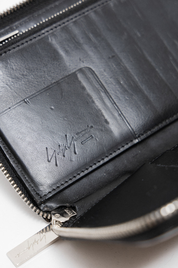 YOHJI YAMAMOTO POUR HOMME - Big leather wallet