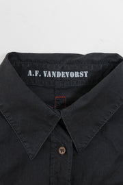 A.F VANDEVORST - Cotton blouse with inside out sleeves (early 00's)