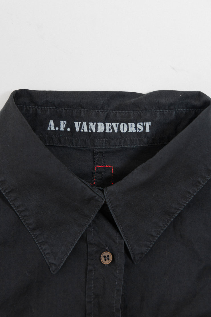 A.F VANDEVORST - Cotton blouse with inside out sleeves (early 00&