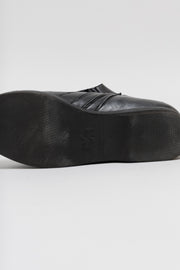 YOHJI YAMAMOTO - Leather shoes with rubber soles (late 80's)