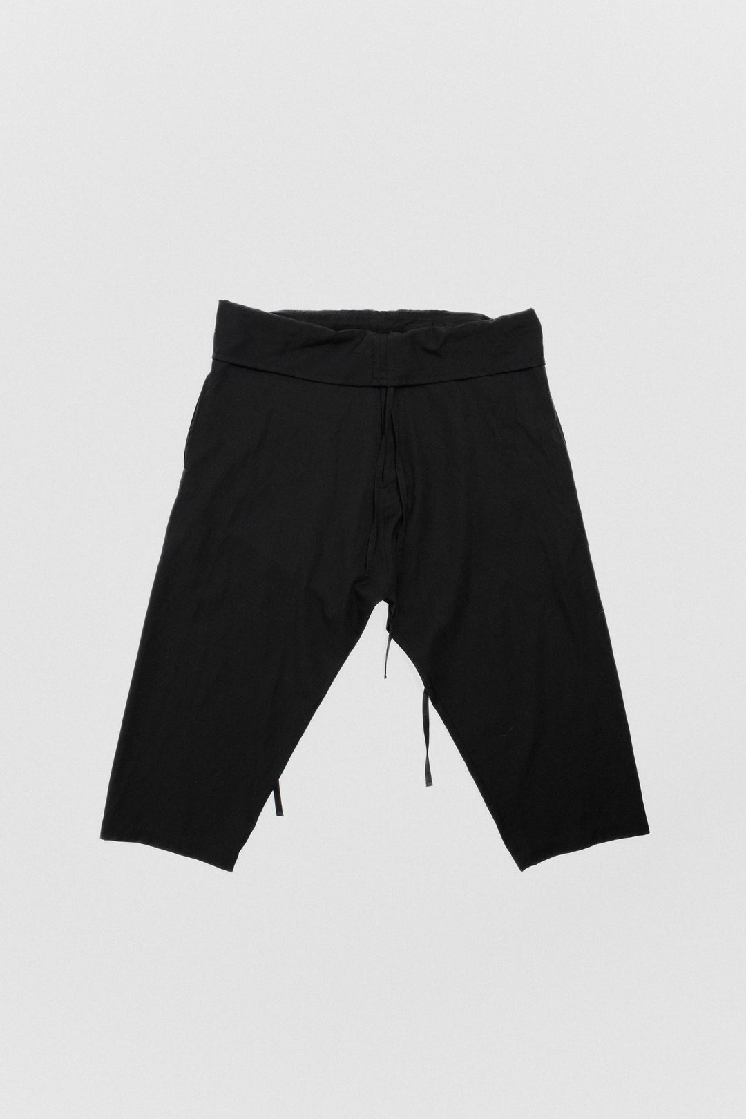 YOHJI YAMAMOTO POUR HOMME - SS14 Wide gabardine pants with a