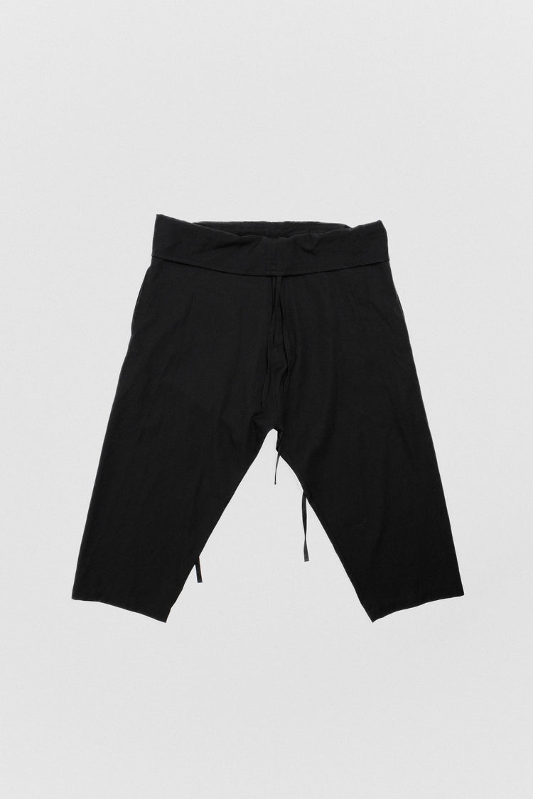 YOHJI YAMAMOTO POUR HOMME - SS14 Wide gabardine pants with a