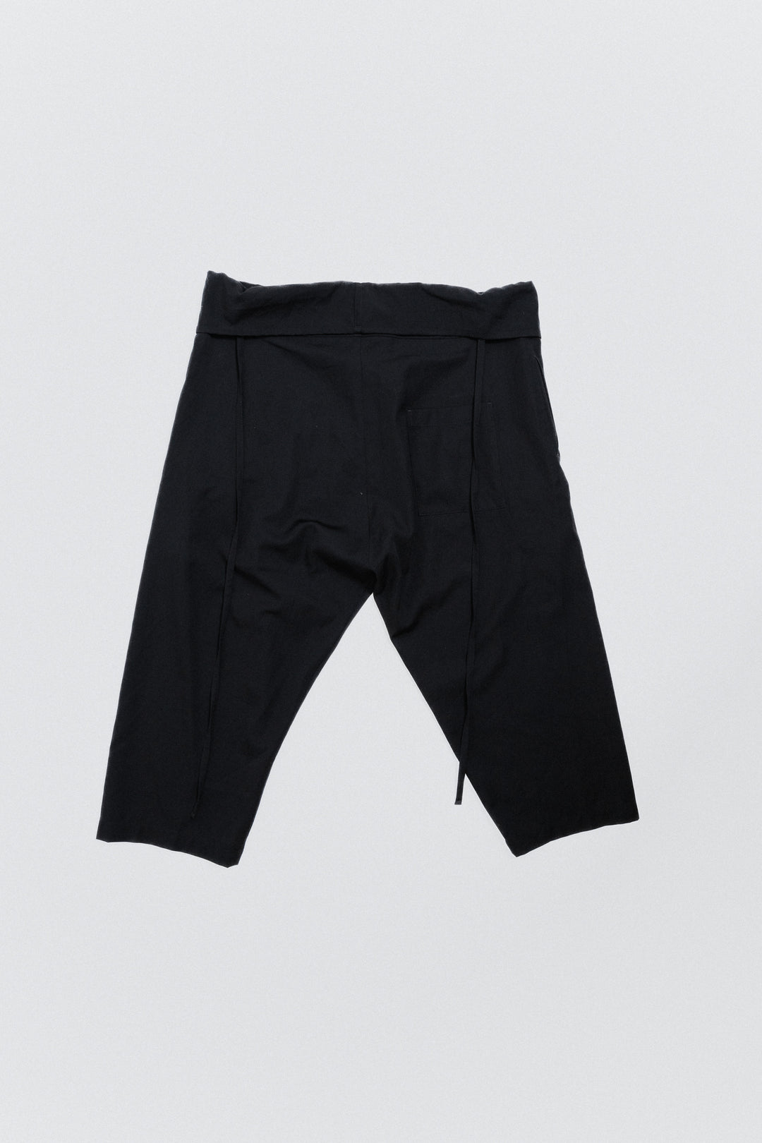 YOHJI YAMAMOTO POUR HOMME - SS14 Wide gabardine pants with a