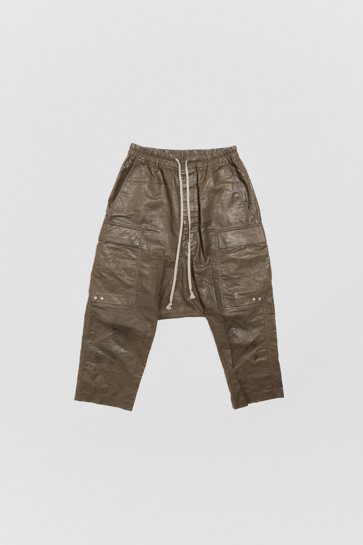 美品 Rick Owens Cargo Cropped 50 L グリーン 美品 Rick Owens Cargo Cropped 50 L グリーン RICK OWENS