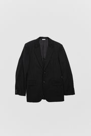 COMME DES GARCONS HOMME PLUS - FW06 "Bad boy" 2B Wool costume jacket with padded shoulders