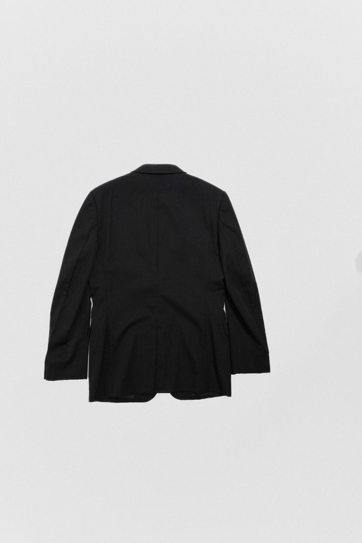 COMME DES GARCONS HOMME PLUS - FW06 "Bad boy" 2B Wool costume jacket with padded shoulders