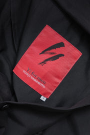 YOHJI YAMAMOTO Y'S FOR MEN - Early 2000's red label silk costume set (jacket+pants)