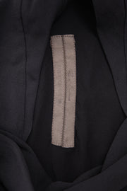 RICK OWENS - SS08 "CREATCH" Silk heap collar dress with pockets