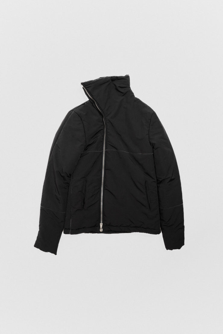 10SEI0OTTO - Double zipper down jacket with stitching details