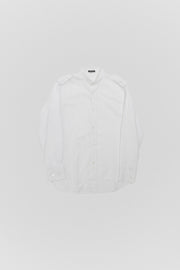 ANN DEMEULEMEESTER - Cotton shirt with shoulder plackets