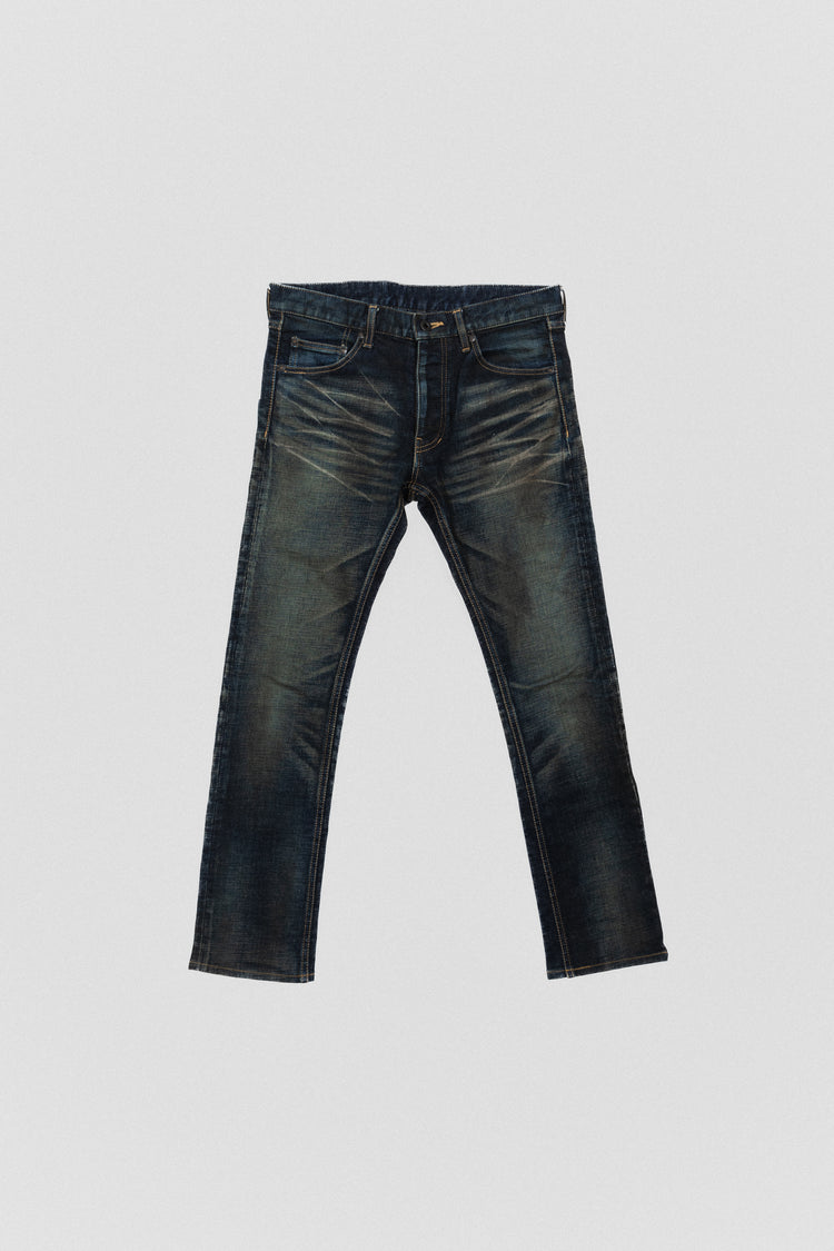 ISAMU KATAYAMA BACKLASH - Mud washed denim – L'OBSCUR