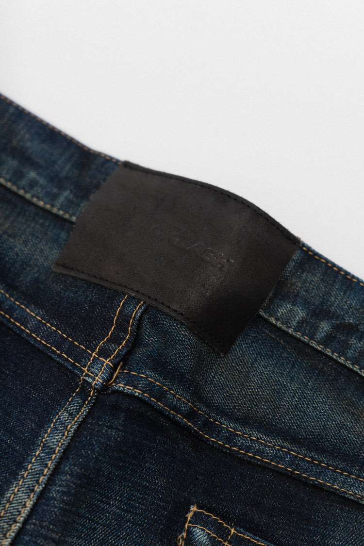 ISAMU KATAYAMA BACKLASH - Mud washed denim – L'OBSCUR