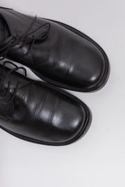 YOHJI YAMAMOTO Y'S - Square toe leather shoes (early 00's)