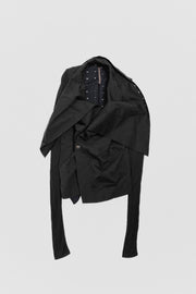 RICK OWENS LILIES - FW11 "LIMO" Laser cut cardigan with extra long sleeves