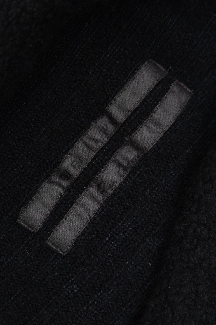 RICK OWENS - FW10 "GLEAM" Fuzzy wool cardigan