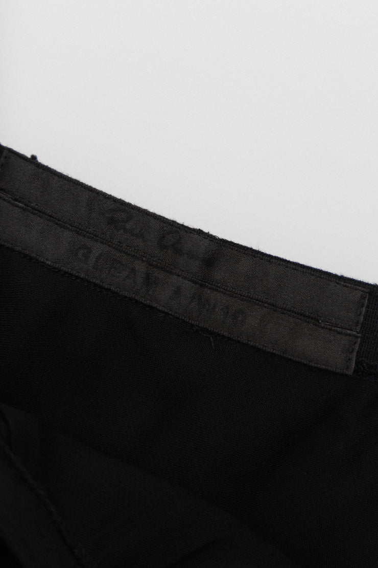 RICK OWENS - FW10 "GLEAM" Skirt shorts with removable panels