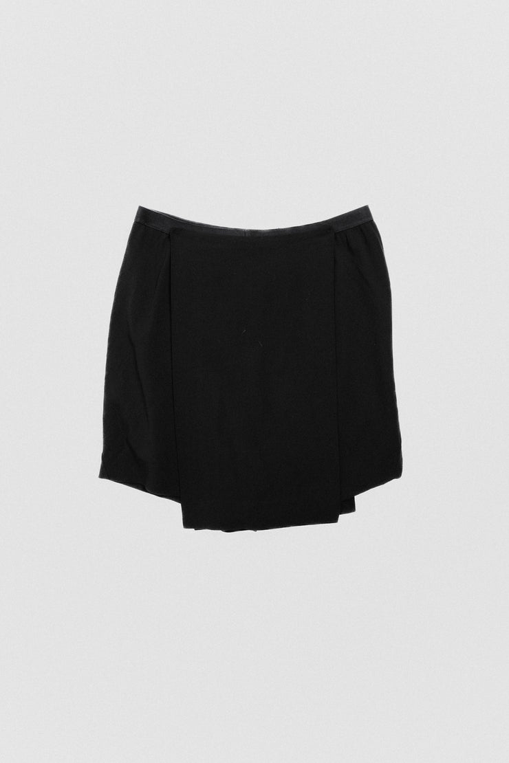 RICK OWENS - FW10 "GLEAM" Skirt shorts with removable panels