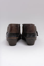 JUNYA WATANABE - SS14 Buckled western shoes