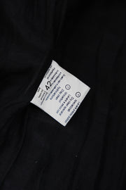 10SEI0OTTO - Stretch leather jacket with ribbed cuffs
