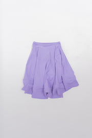 COMME DES GARCONS - FW07 Purple skirt with 3D frills (runway)