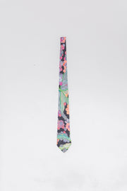 YOHJI YAMAMOTO POUR HOMME - Psychedelic silk tie (late 80's)