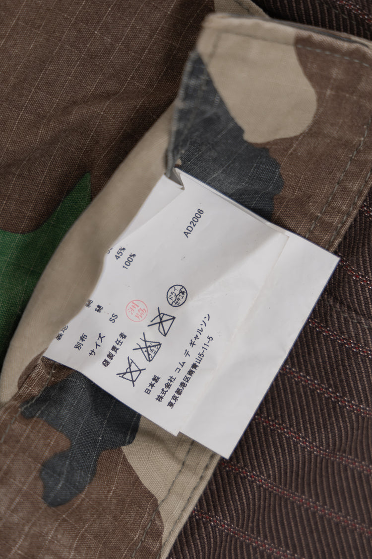 JUNYA WATANABE MAN - FW06 Cotton jacket with patchwork and JUNYA WATANABE MAN - FW06 Cotton jacket with patchwork and