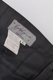 YOHJI YAMAMOTO POUR HOMME - High waisted large pants with side buckles (late 80's)