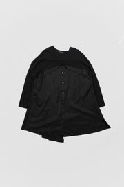 YOHJI YAMAMOTO - SS18 Midi dress made of a folded shirt