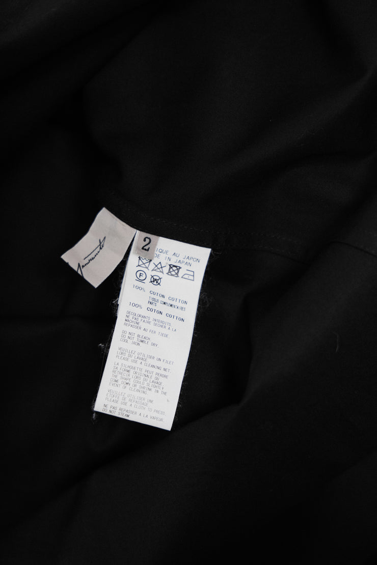 YOHJI YAMAMOTO - SS18 Midi dress made of a folded shirt