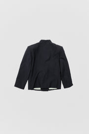 ALEXANDER MCQUEEN - SS99 "N°13" Wool jacket with cropped sleeves and signature lining