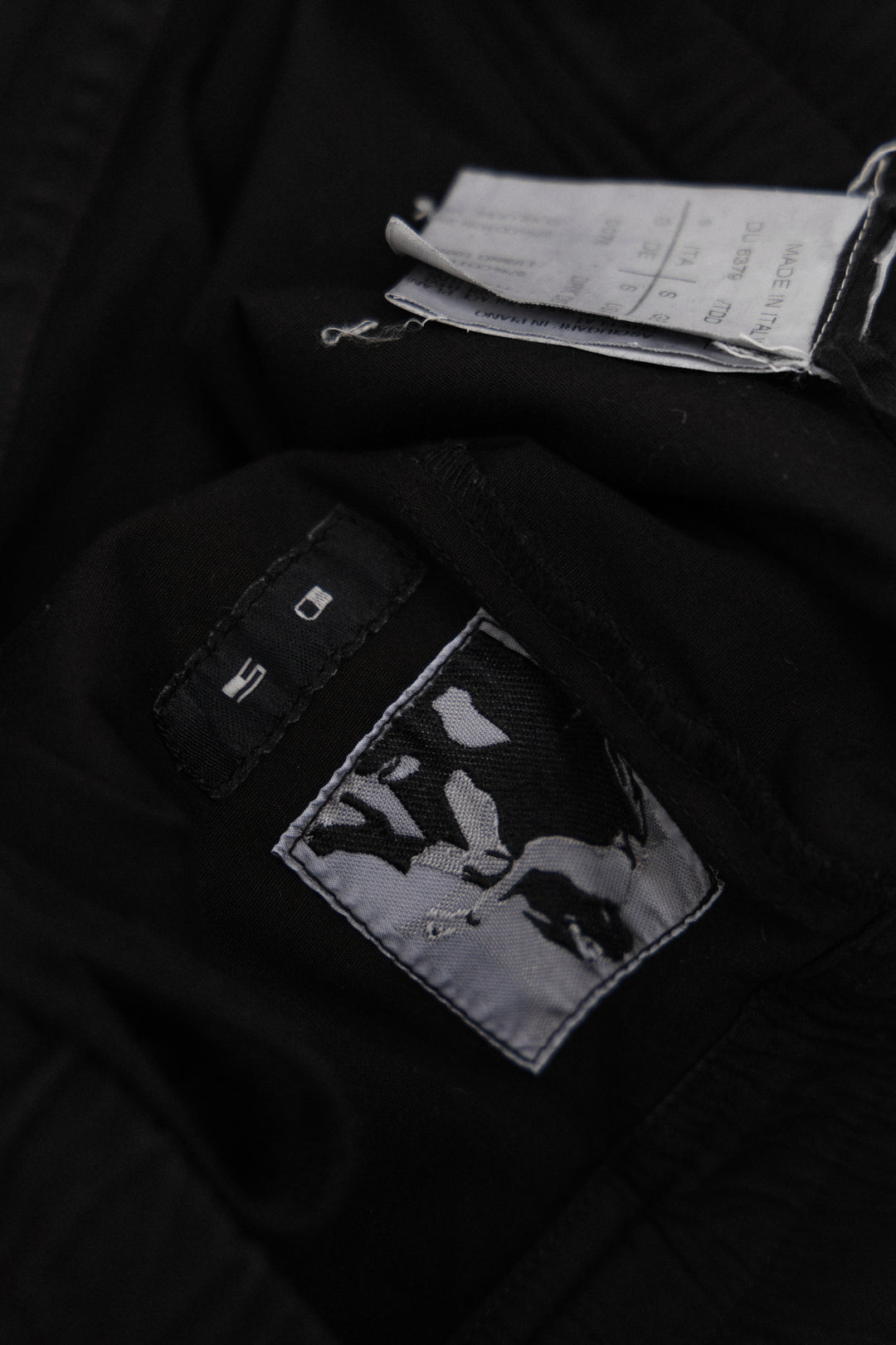 RICK OWENS DRKSHDW - 2010 Cotton kilt pants with elastic RICK OWENS DRKSHDW - 2010 Cotton kilt pants with elastic