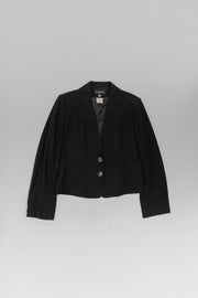 ANN DEMEULEMEESTER - Cropped jacket with patch pockets (90's)
